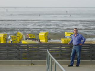 Bernd auf der Promenade