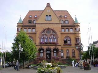 das Rathaus von Hnfeld